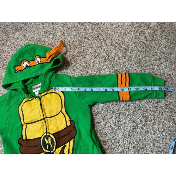 NICKELODEAN TEENAGE MUTANT NINJA TURTLES Boys Hoodie/Sweatshirt, size 4T - Picture 5 of 8